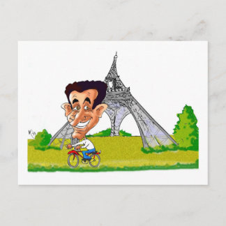Carte Postale Baisers de France SARKOZY