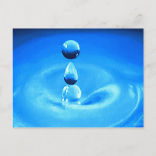 Carte Postale Baisse de H2O