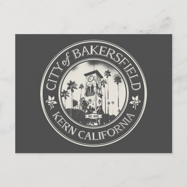 CARTE POSTALE BAKERSFIELD CALIFORNIE (Devant)