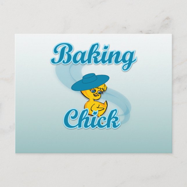 Carte Postale Baking Chat #3 (Devant)