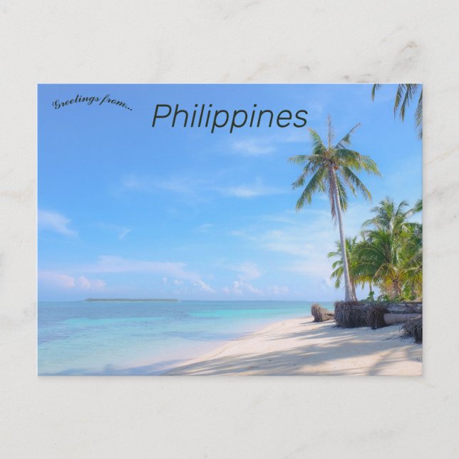 Carte Postale Balabac Palawan Philippines (Devant)