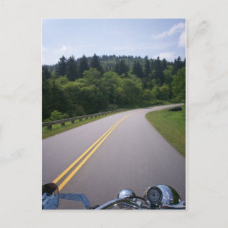 Carte Postale Balade en moto Blue Ridge