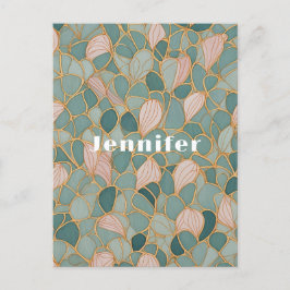 Carte Postale Balances mystiques : Imaginaire pastel