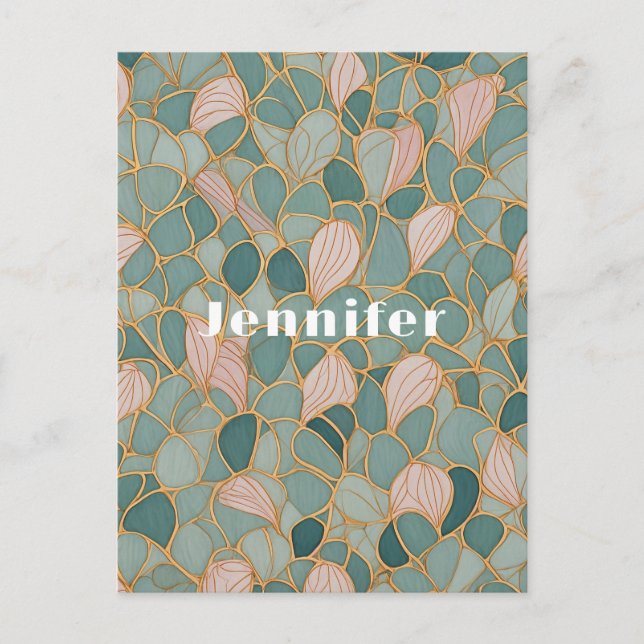 Carte Postale Balances mystiques : Imaginaire pastel (Devant)