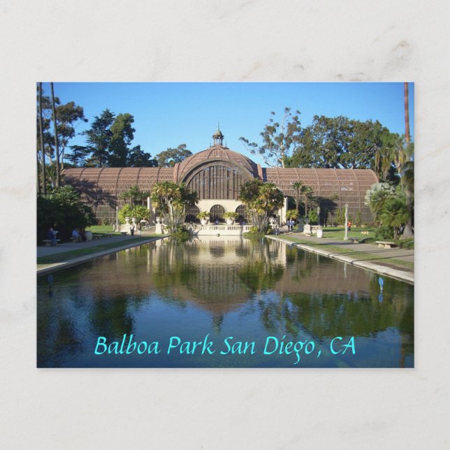 Carte Postale Balboa Park San Diego, CA (Devant)