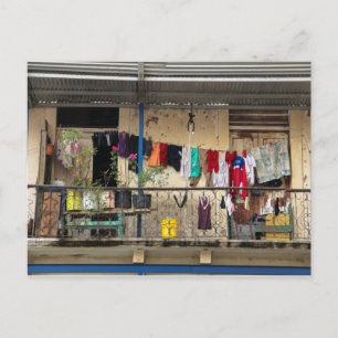 Carte Postale Balcon, Casco Viejo (Vieux Quartier), Panama