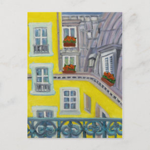 Carte Postale Balcon Paris