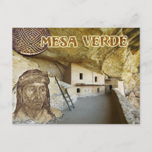 Carte Postale Balcony House, Parc national de Mesa Verde, CO