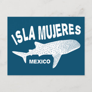 Carte Postale Baleine Requin Plongée sous-marine   Isla Mujeres