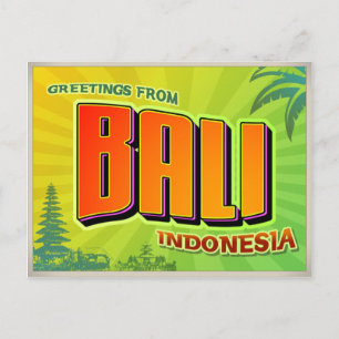 CARTE POSTALE BALI