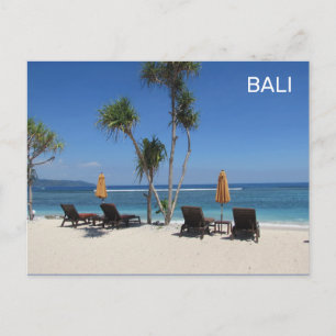 Carte Postale Bali Beach Indonésie