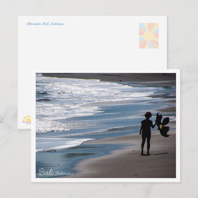 Carte Postale Bali Beach Kite Festival – Travel Postcard (Devant / Derrière)
