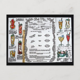 Carte Postale Bali Hai Pontchartrain Beach Boissons