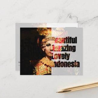 Carte postale Bali Indonésie Extraordinaire