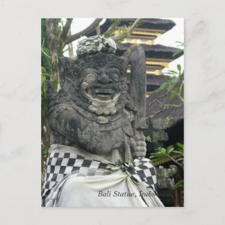 Carte postale Bali Statue