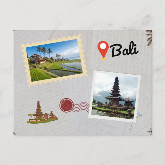 Carte postale Bali : Tropical Paradise Travel Souv (Devant)