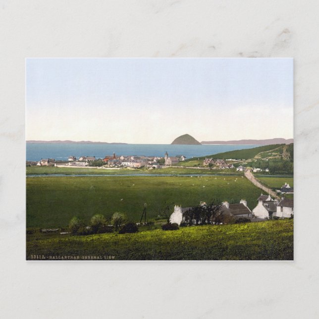 Carte Postale Balintrae vintage, 1905 Écosse (Devant)