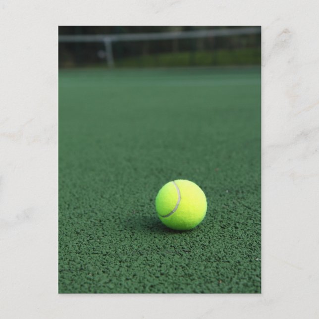 Carte Postale Ball de tennis (Devant)