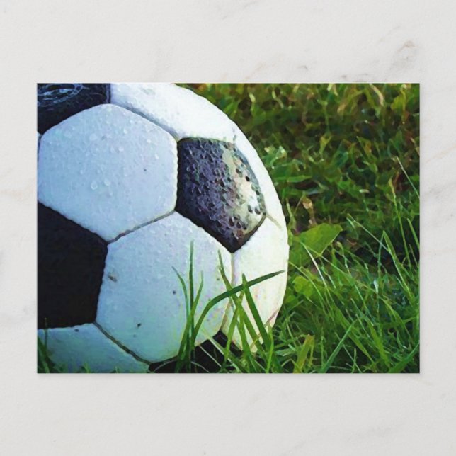 Carte Postale Balle de Football - Balle de Football (Devant)