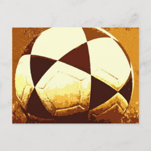 Carte Postale Balle de Football - Balle de Football