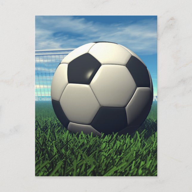 Carte Postale Balle de football (Football) (Devant)