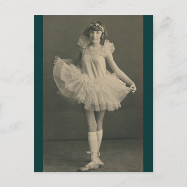 carte postale ballerina (Devant)