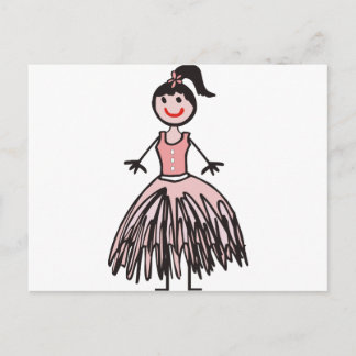Carte Postale ballerine 1