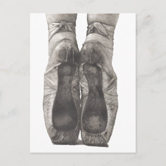 Carte Postale Ballerine sur Pointes
