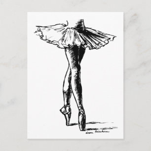 Carte Postale Ballet