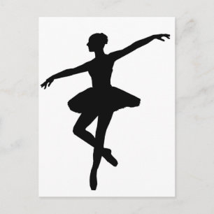 Carte Postale Ballet Danse Ballerina