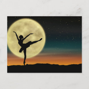 Carte Postale Ballet Lune
