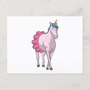Carte Postale Ballet Unicorn Ballerina