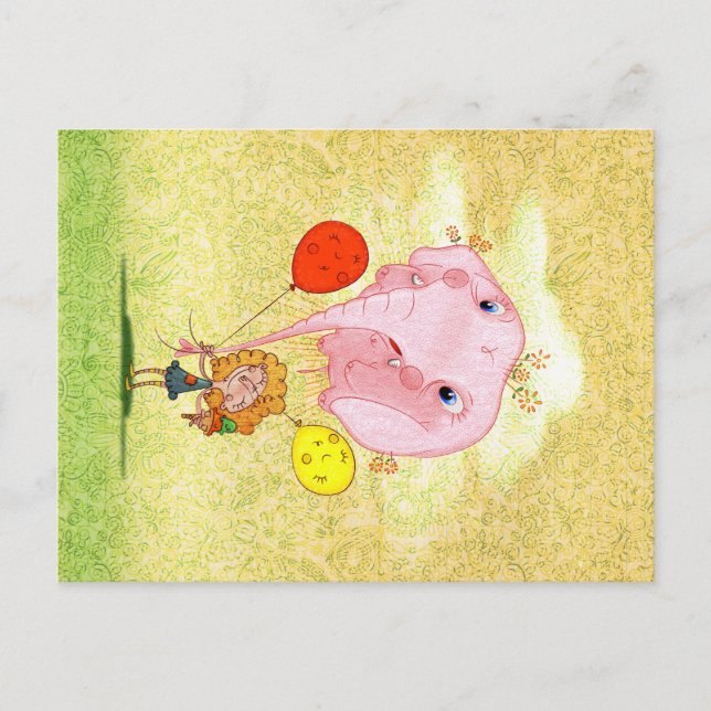 Carte Postale Ballon (Devant)