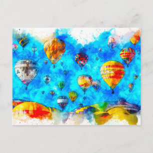 Carte Postale Ballon à air chaud