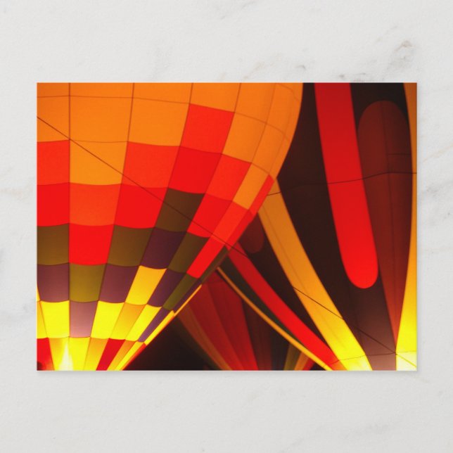 Carte Postale Ballon à air chaud (Devant)