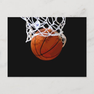 Carte Postale Ballon de basket