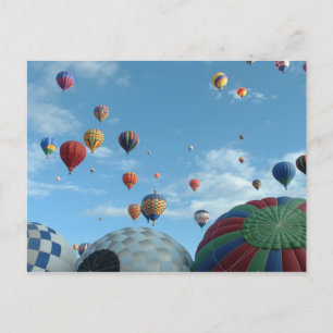 Carte Postale ballon gonflable
