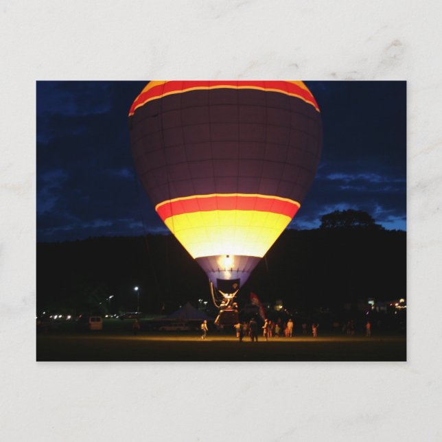Carte Postale Ballon lumineux, ouf (Devant)