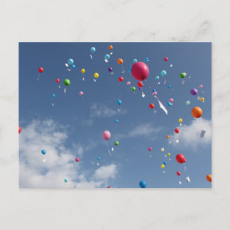 Carte Postale Ballons