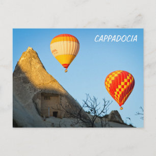 Carte Postale Ballons à air chaud au-dessus de la Cappadoce