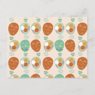 Carte Postale Ballons à air chauds lunatiques