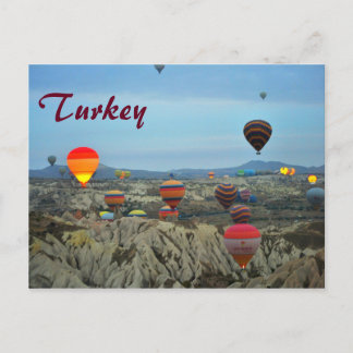 Carte postale Ballons aériens de Turquie