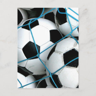 Carte Postale Ballons de foot