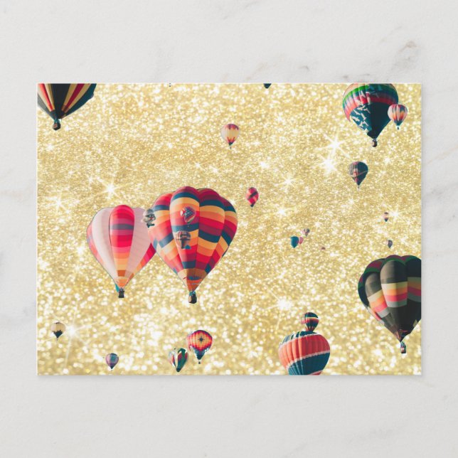 Carte Postale Ballons d'or (Devant)