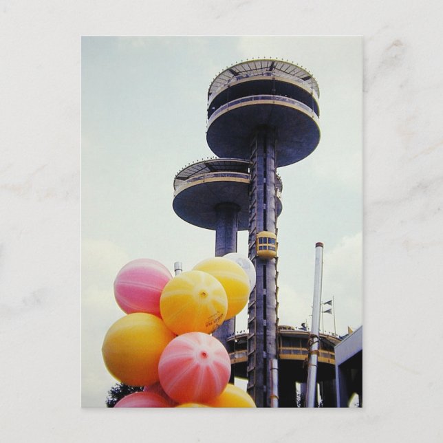 Carte Postale Ballons du monde vintage (Devant)