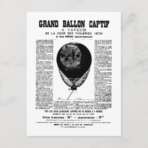 Carte Postale Ballons vintages