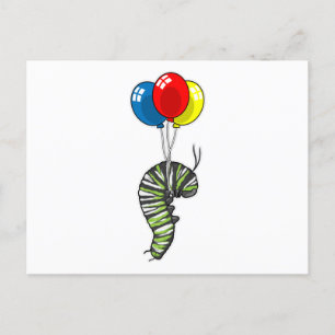 Carte Postale Balloon caterpillar