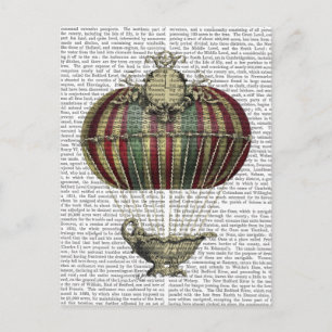 Carte Postale Balloon d'Imaginaire baroque 4