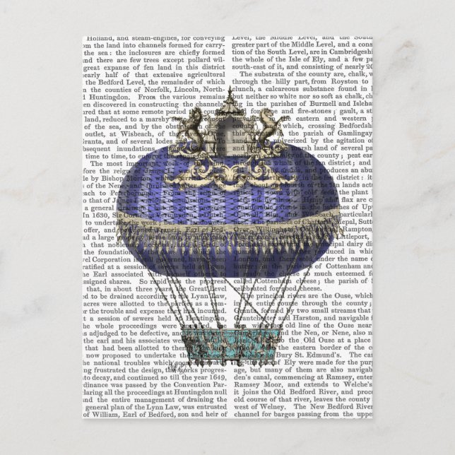 Carte Postale Balloon d'Imaginaire baroque 5 (Devant)