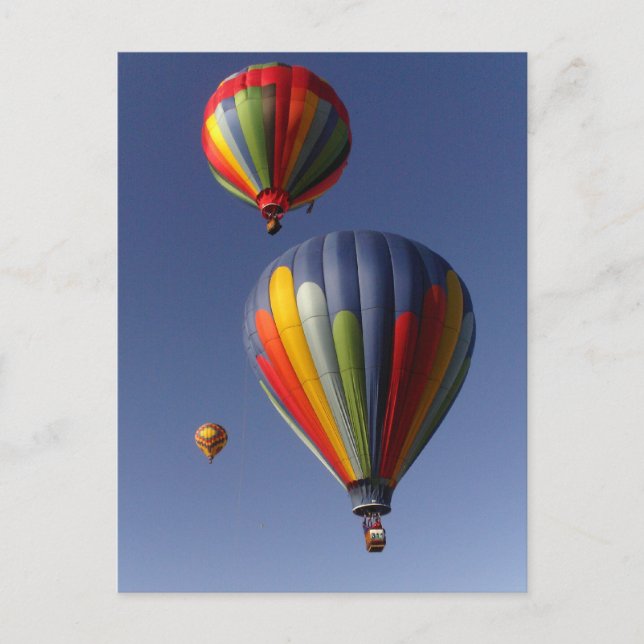 Carte Postale Balloon Trio (Devant)